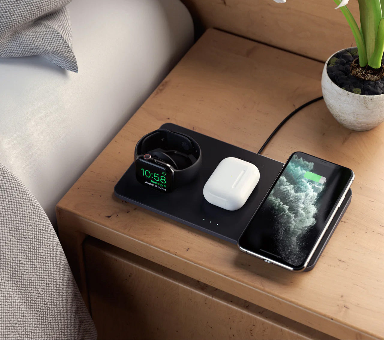 Chargeurs et socles