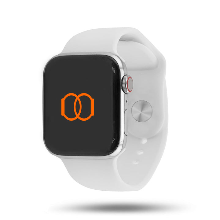 Bracelet Sport Apple Watch Silicone - Blanc 46 / 49 mm