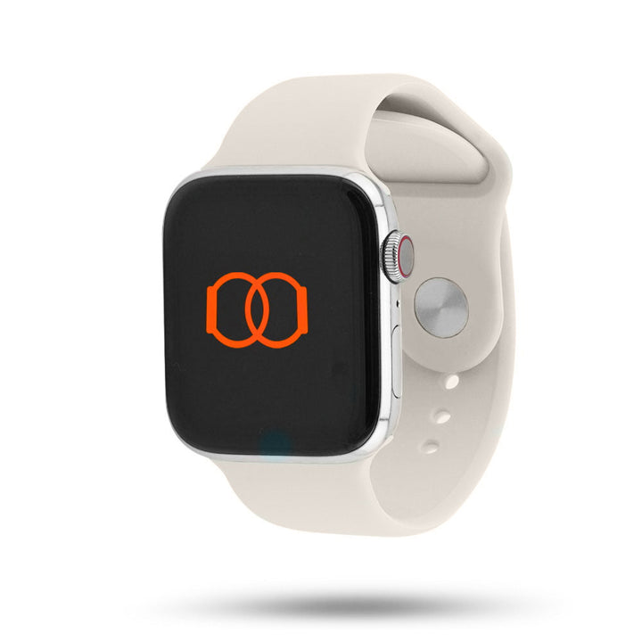 Bracelet Sport Apple Watch Silicone - Lumière stellaire 42 mm