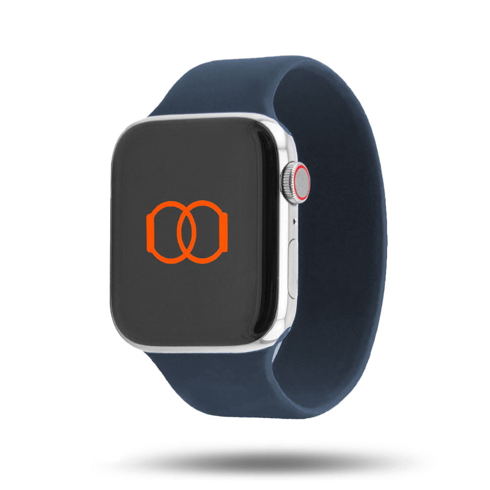 Boucle unique – Bracelet sport – Apple Watch - Bleu abysse 42 mm L