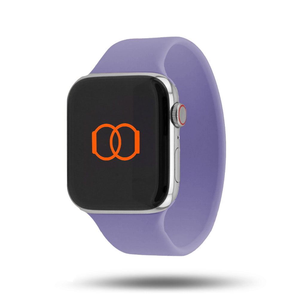 Boucle unique – Bracelet sport – Apple Watch - Lavande anglaise 46 / 49 mm L