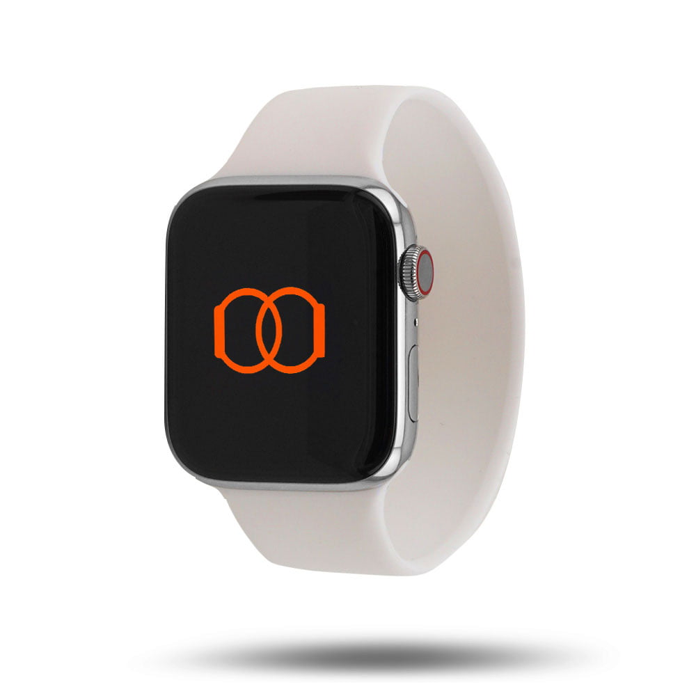Boucle unique – Bracelet sport – Apple Watch - Lumière stellaire 42 mm L