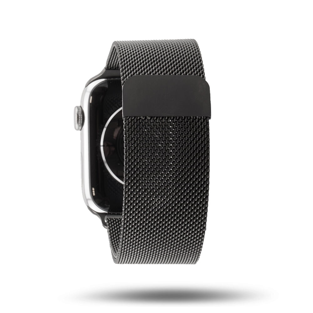 Bracelet Apple Watch milanais acier inoxydable - Graphite 42 mm