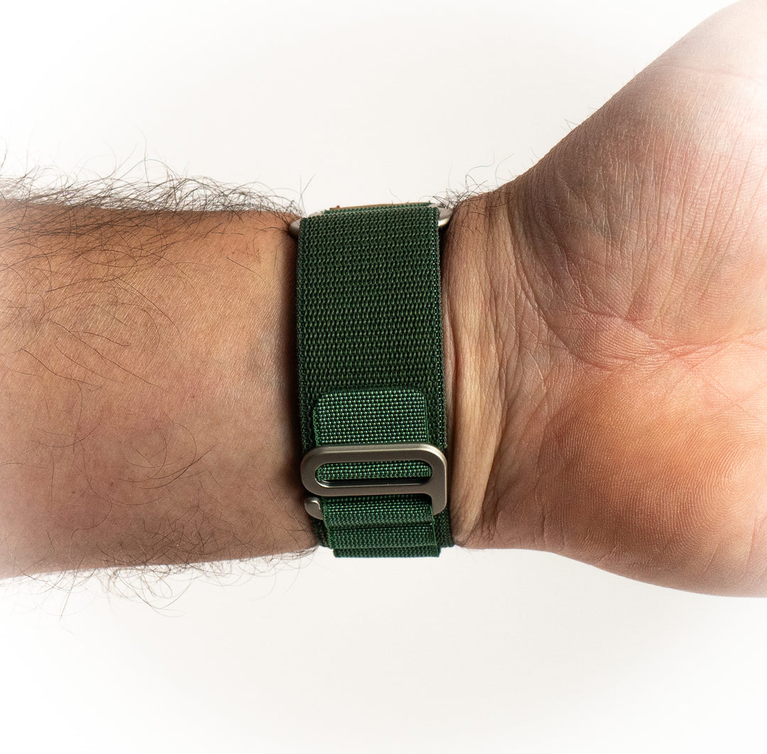 Bracelet Trekk Vert / Marron 46 / 49 mm