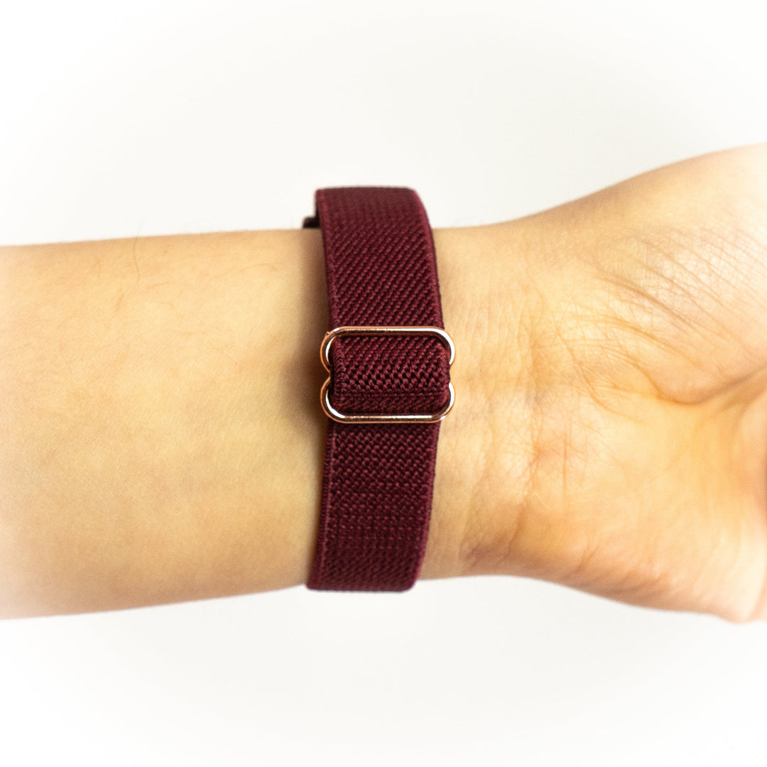 Boucle Essentielle Slim Prune 42 mm