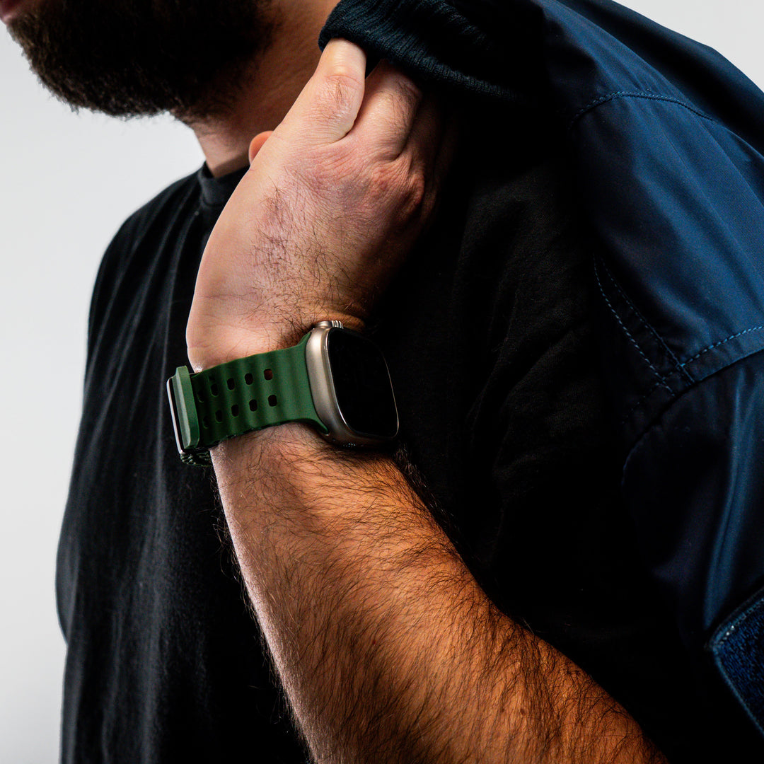 Bracelet Abysse Vert Forêt 46 / 49 mm