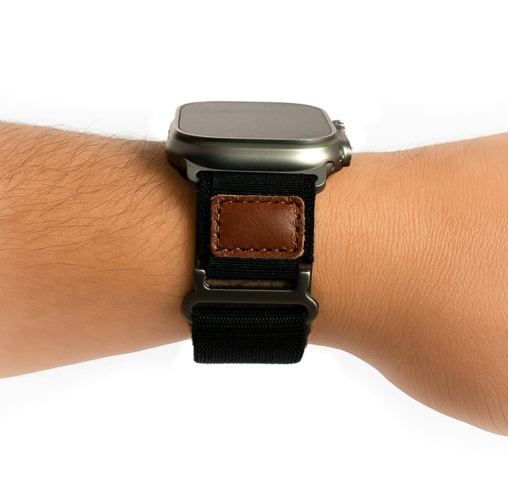 Bracelet Trekk Noir / Marron 46 / 49 mm