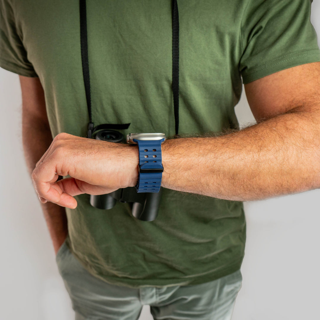 Bracelet Abysse Bleu Marine 46 / 49 mm