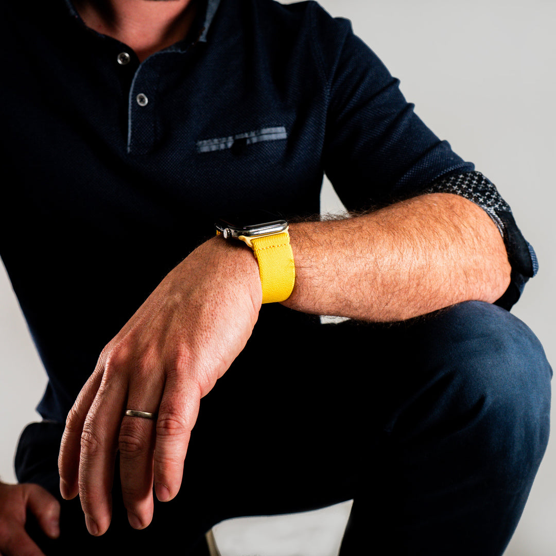 Boucle Essentielle Tournesol - Boucle argentée - 46 / 49 mm