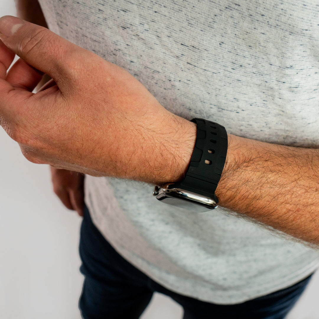 Bracelet Raid Noir 42 mm