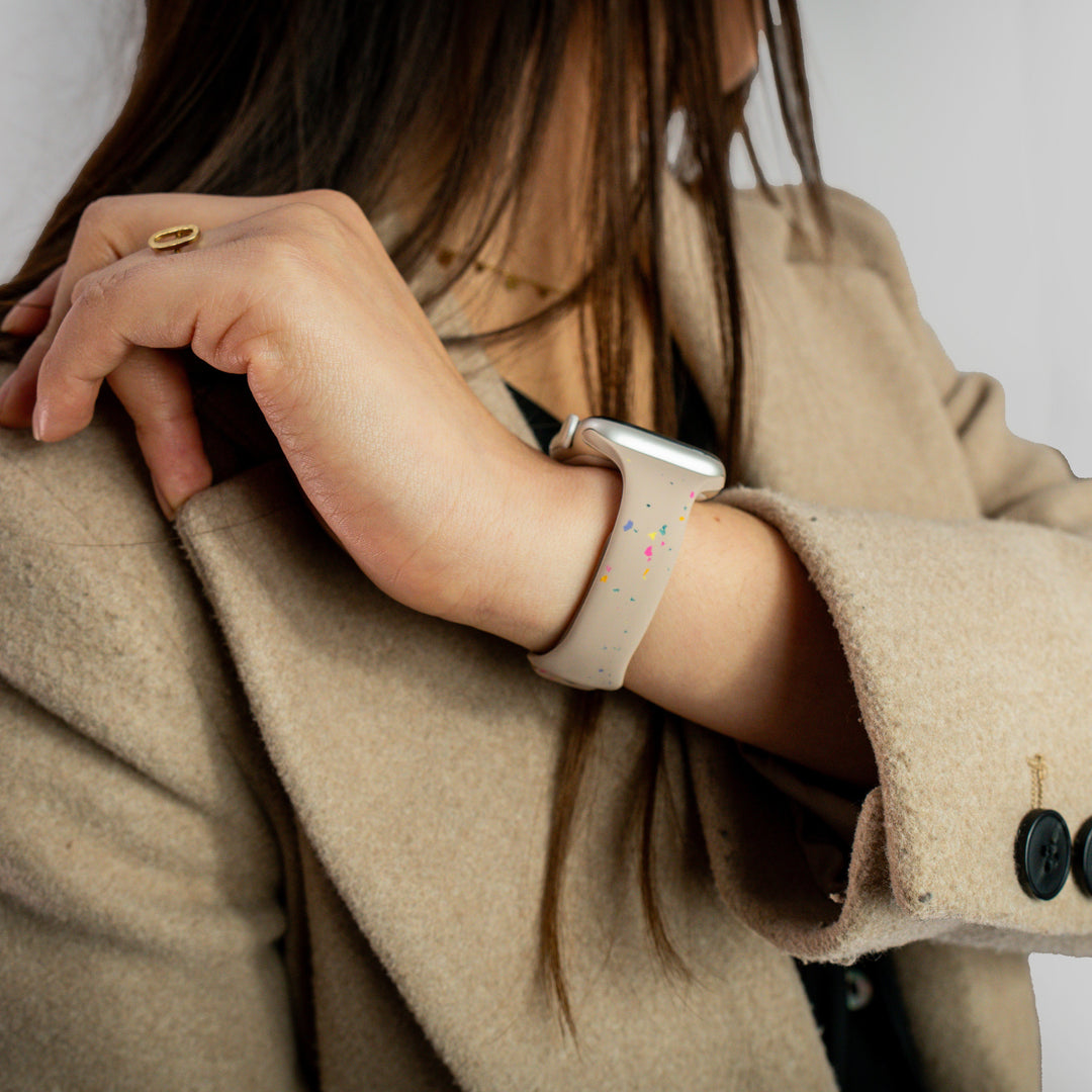 Bracelet Sport Slim Beige 42 mm