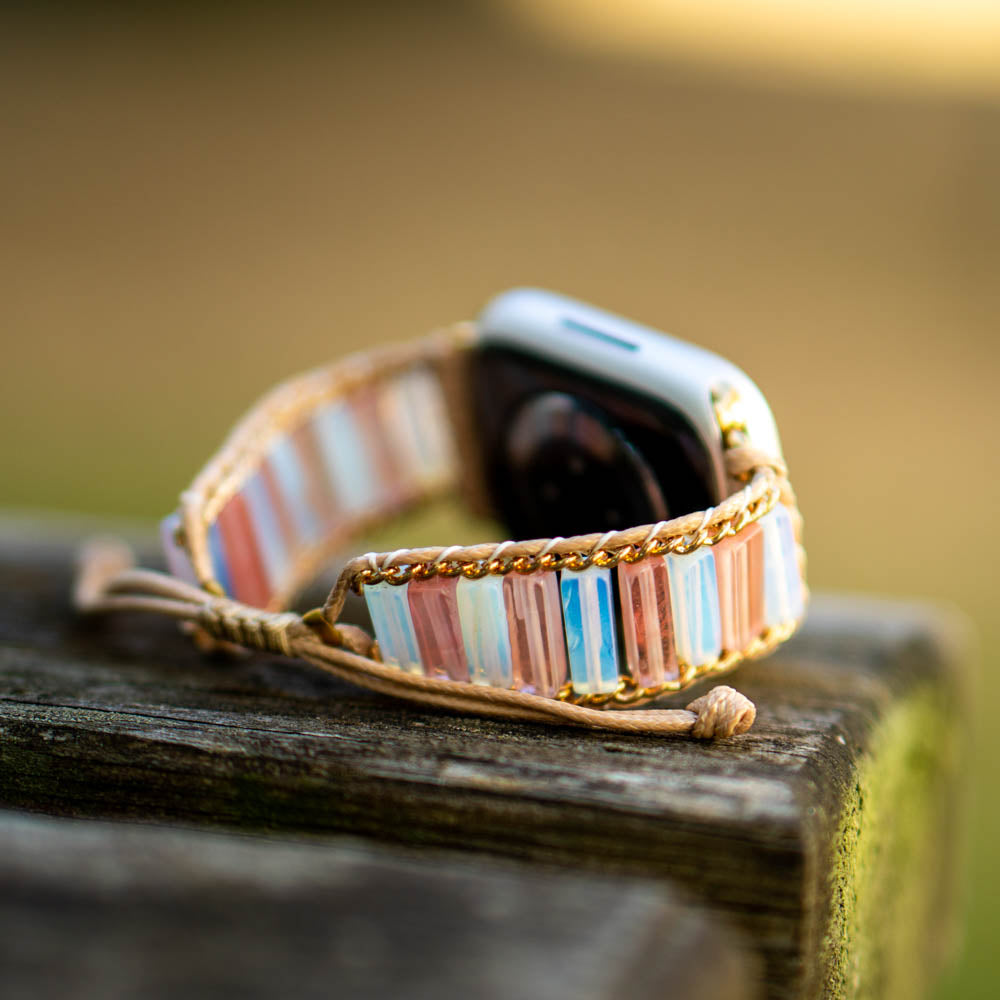 Boho - Bracelet Apple Watch bohème - Bali 42 mm