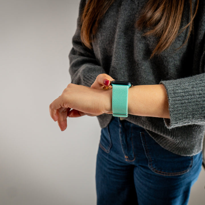 Boucle Essentielle Menthe - Boucle argentée - 42 mm