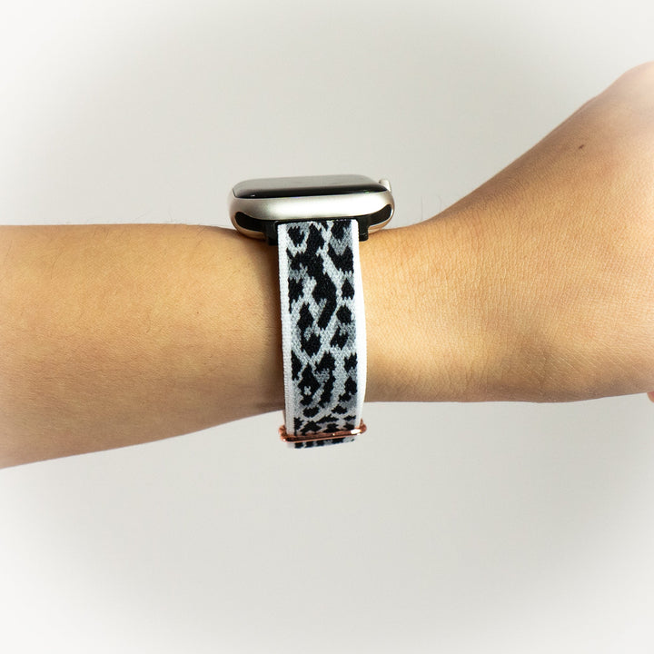 Boucle Essentielle Slim Snow Leopard 42 mm