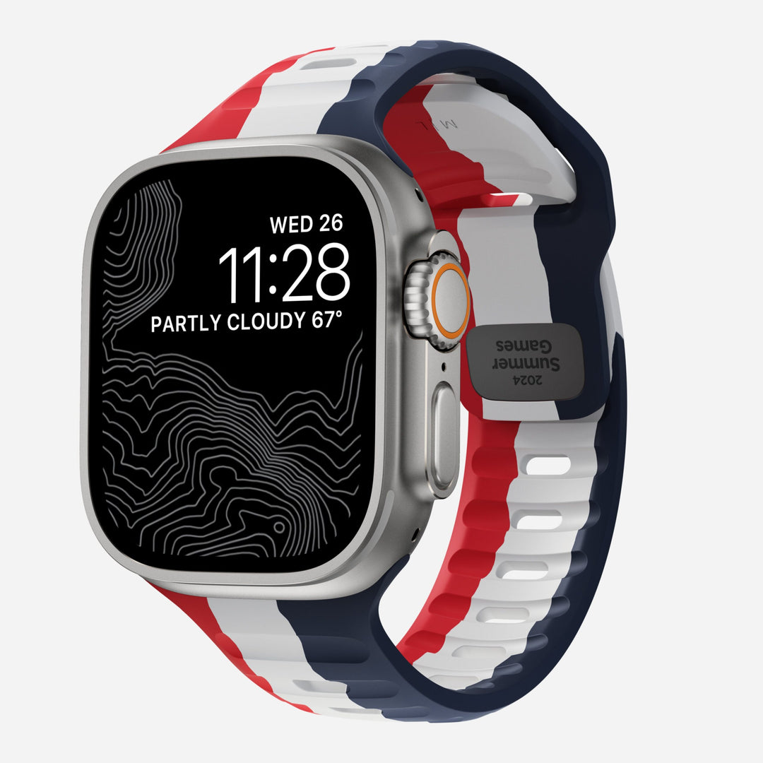 Nomad - Sport Band Waterproof - Bracelet silicone Apple Watch - Summer Games 46 / 49 mm