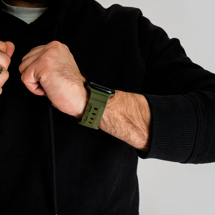 Bracelet Raid Kaki 46 / 49 mm