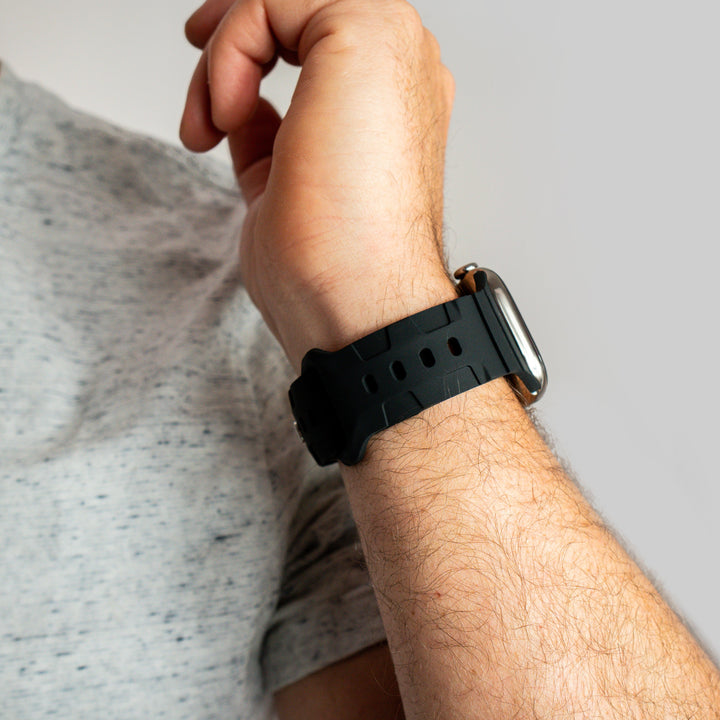 Bracelet Raid Noir 42 mm