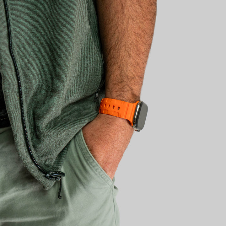 Bracelet Raid Orange 46 / 49 mm