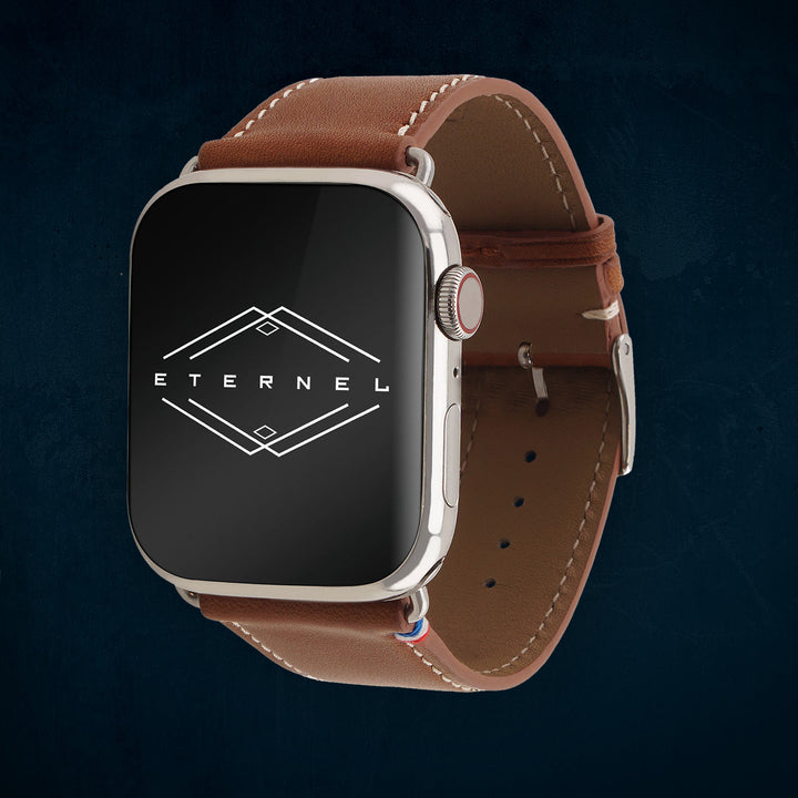 Simple Tour Édition Héritage - Cuir de veau Baranil Gold 42 mm