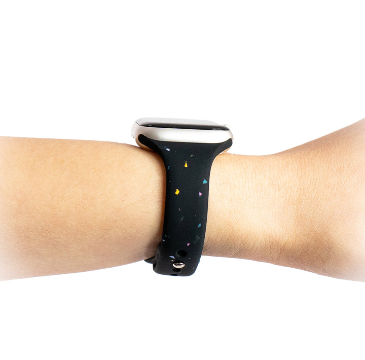 Bracelet Sport Slim Noir 42 mm