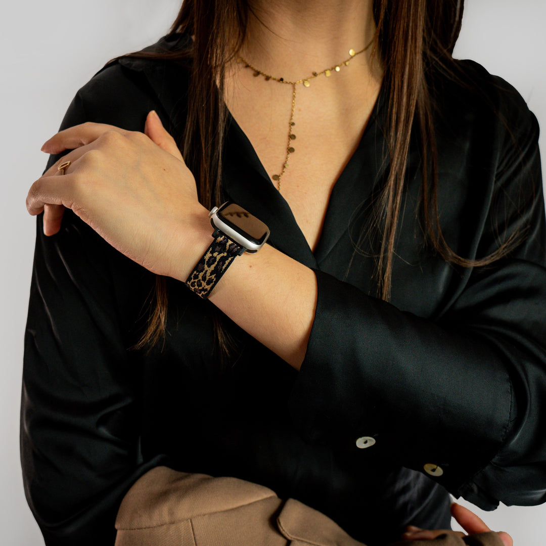 Boucle Essentielle Slim Leopard 42 mm