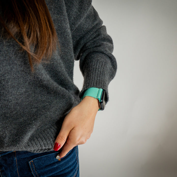 Boucle Essentielle Menthe - Boucle argentée - 42 mm