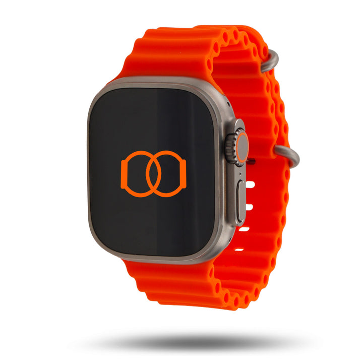 Océan - Bracelet Apple Watch aventure - Orange 46 / 49 mm Adaptateurs Apple Watch Naturel