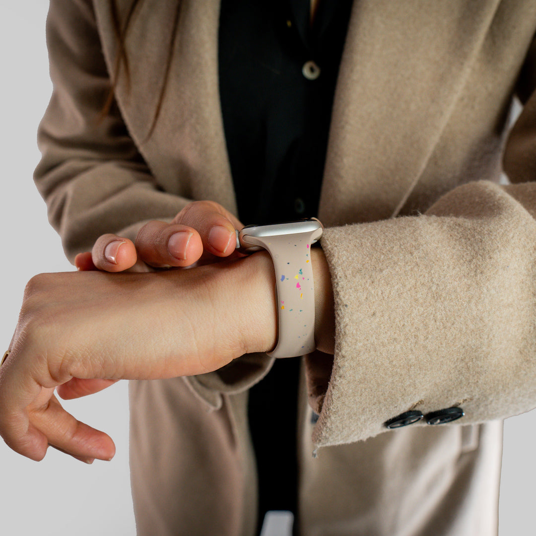 Bracelet Sport Slim Beige 42 mm