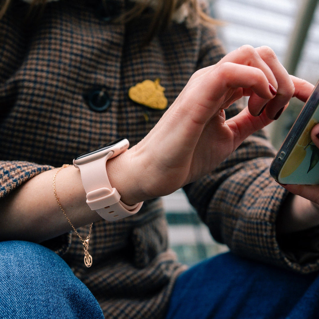 Bracelet Sport Urban Rose Poudré 42 mm