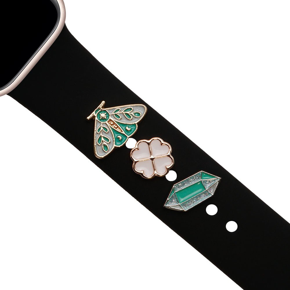 Charms Band-Band - Bijoux Apple Watch - Emeraude printanier