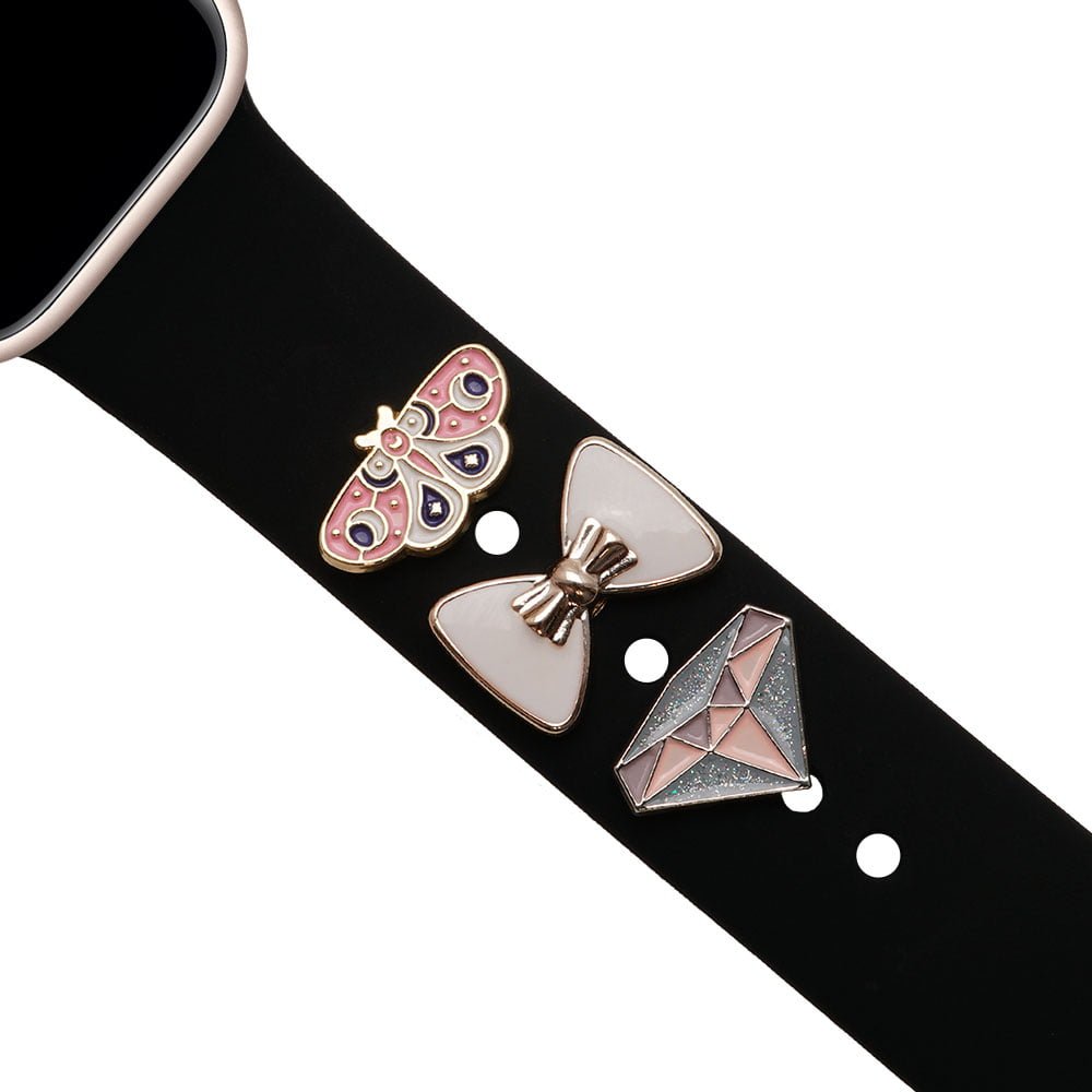 Charms Band-Band - Bijoux Apple Watch - Pinky diamond