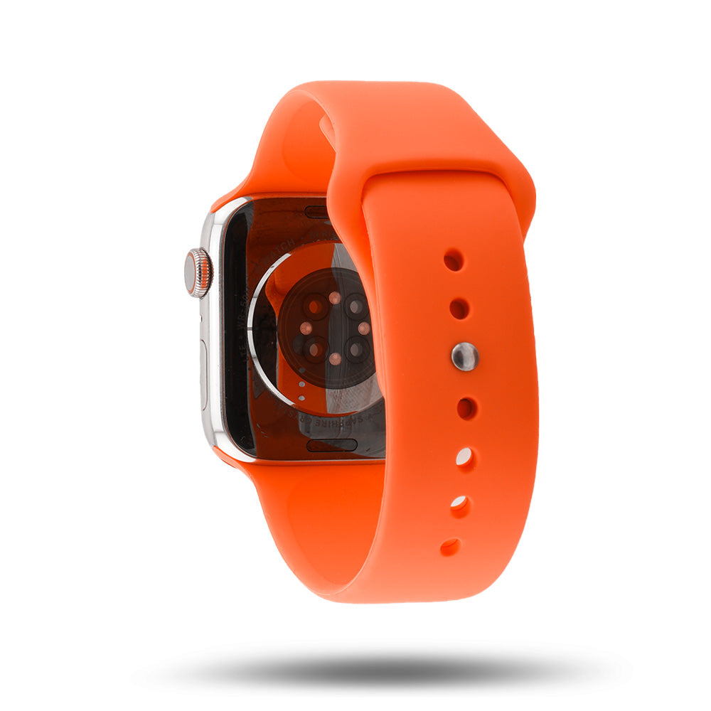 Bracelet Sport Apple Watch Silicone - kumquat 42 mm