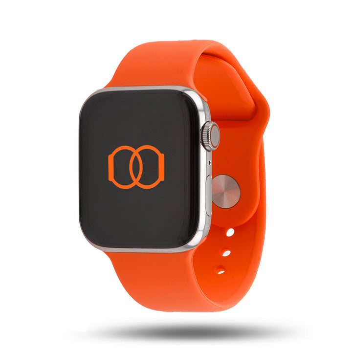 Bracelet Sport Apple Watch Silicone - kumquat 42 mm