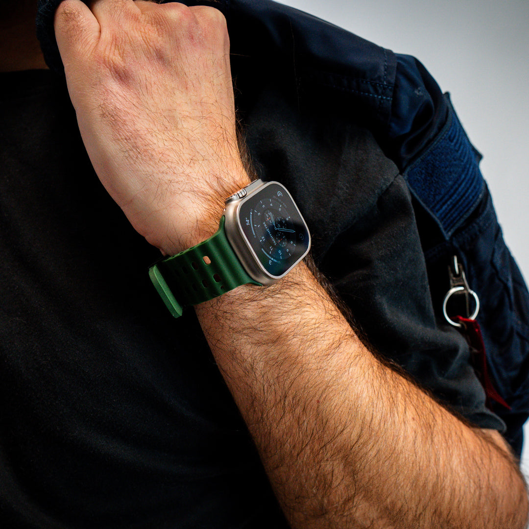 Bracelet Abysse Vert Forêt 46 / 49 mm