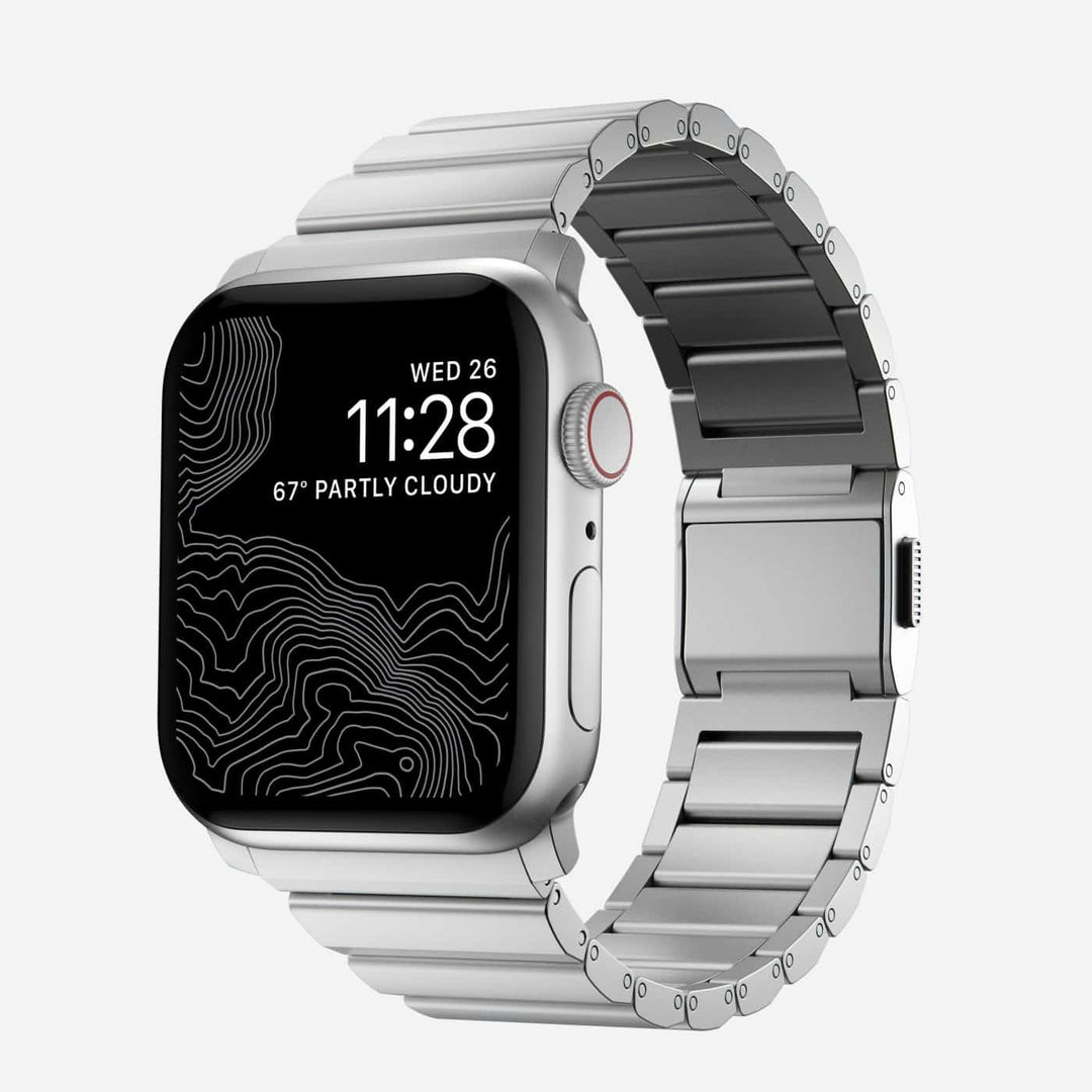 Nomad - Aluminum Band - Apple Watch - Argenté 46 / 49 mm