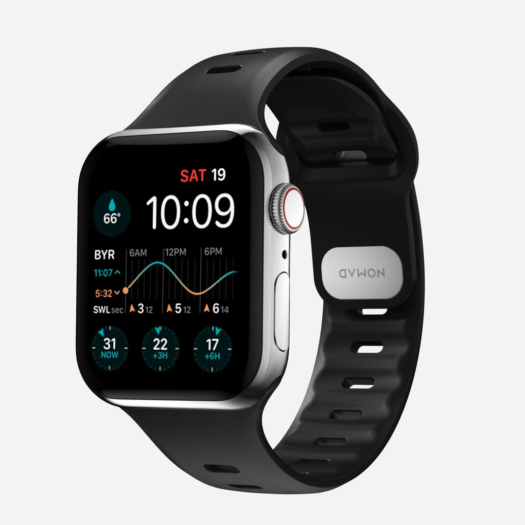 Nomad - Sport Slim Band Waterproof - Bracelet Sport Apple Watch - Noir 42 mm