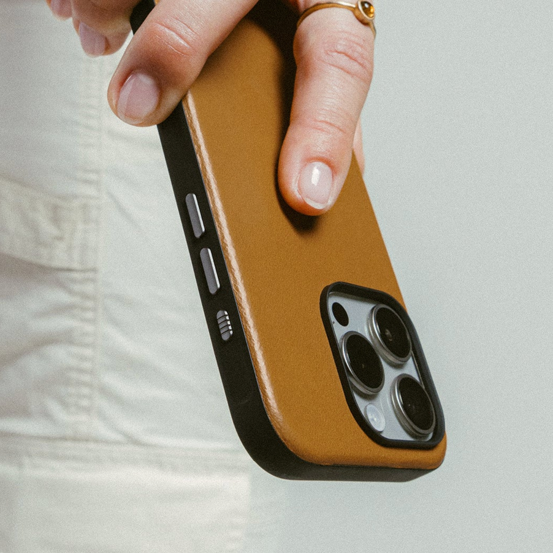 Nomad - Coque Modern Cuir - iPhone 16 Pro - English Tan