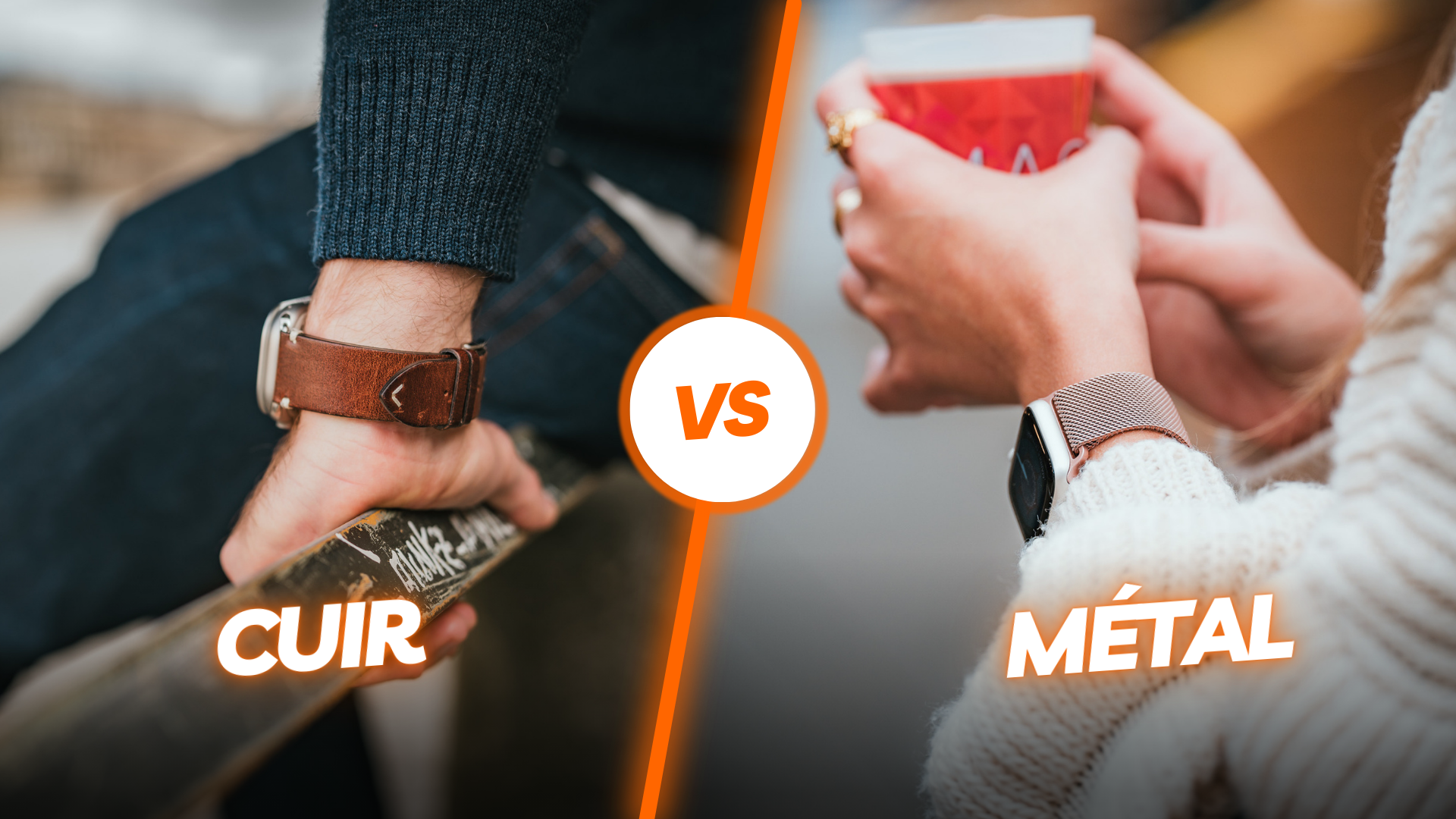 Métal ou cuir : quel bracelet Apple Watch vous convient le mieux ?