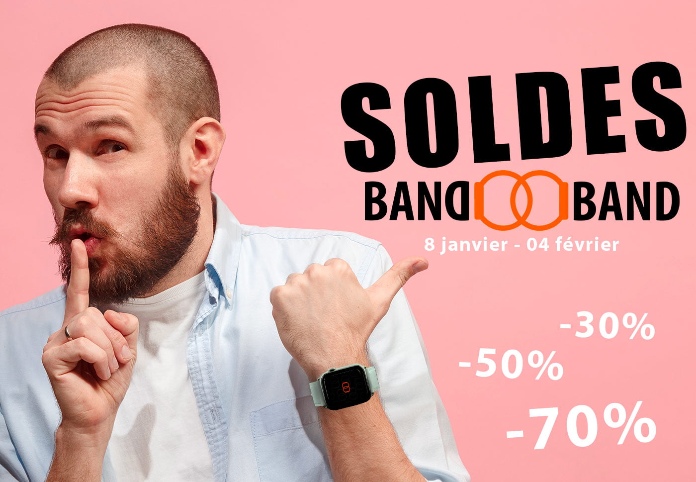 Soldes d'hiver 2020 jusqu'à -70% et livraison standard offerte