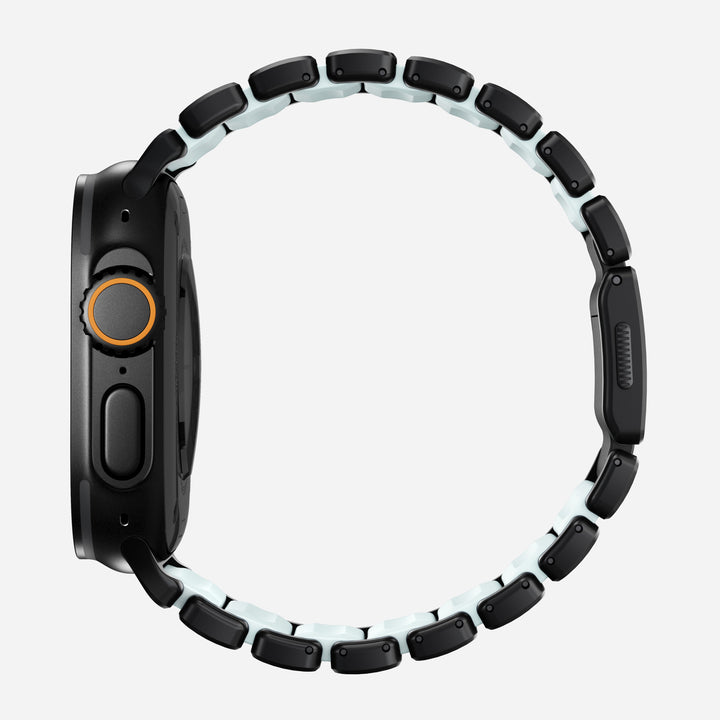 Nomad - Stratos Band - Black Titanium - Icy Blow Glow 44mm 45mm 46mm 49mm