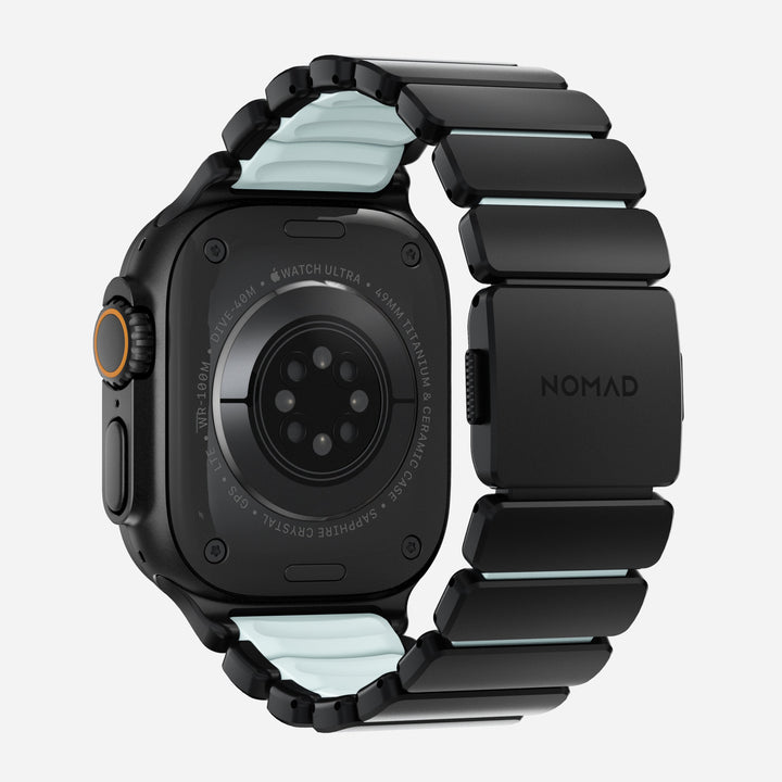 Nomad - Stratos Band - Black Titanium - Icy Blow Glow 44mm 45mm 46mm 49mm