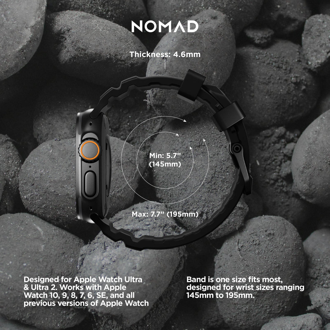 Nomad - Rocky Point Band - Special Carbon Black Edition 46 / 49 mm