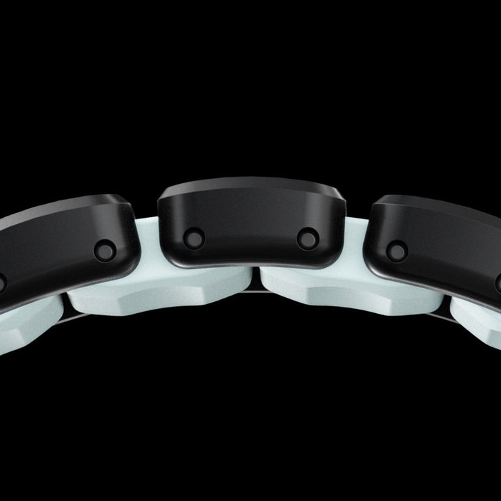 Nomad - Stratos Band - Black Titanium - Icy Blow Glow 44mm 45mm 46mm 49mm