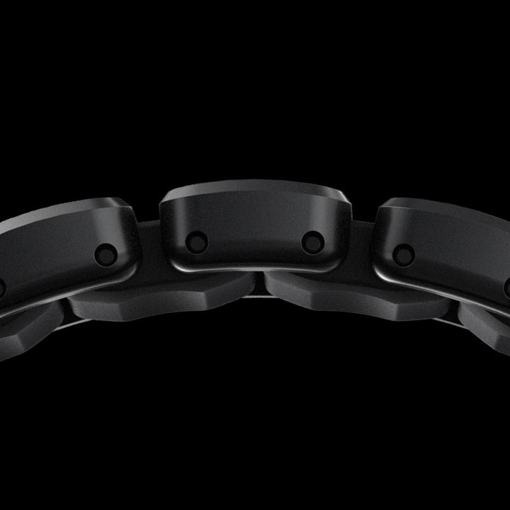 Nomad - Stratos Band - Black Titanium - Black FKM 45 / 46 / 49 mm