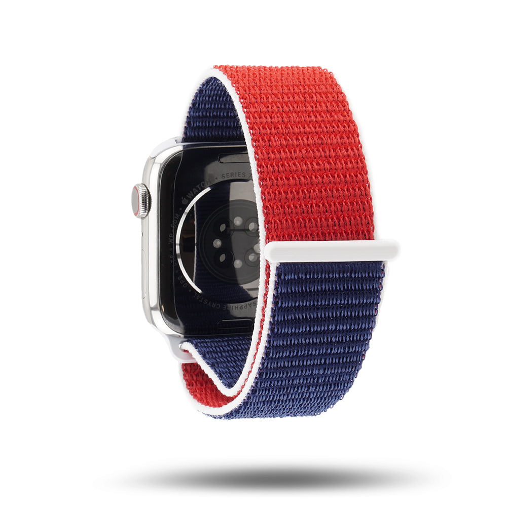 Boucle sport nylon tissé Edition Pays - Bracelet Sport Apple Watch - Royaume-Uni 42 mm