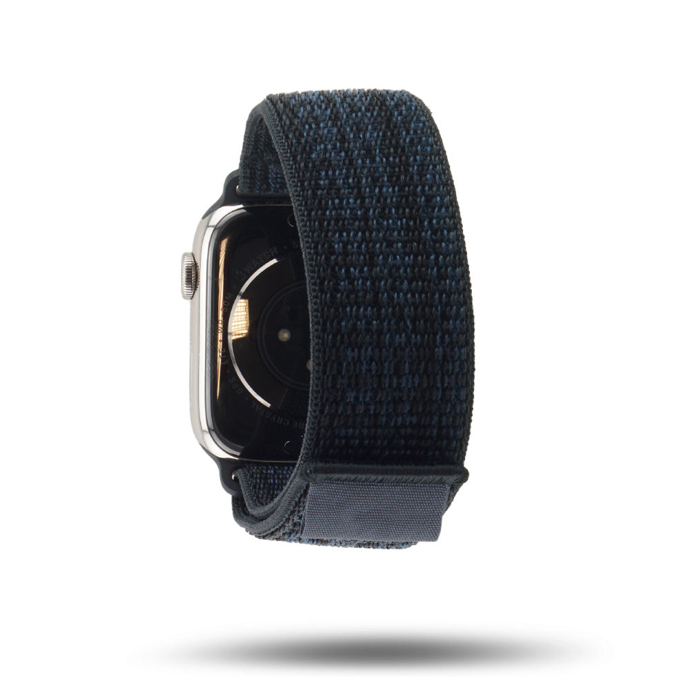 Boucle sport édition spéciale - Automne 2023 - Apple Watch - Noir/Bleu 42 mm