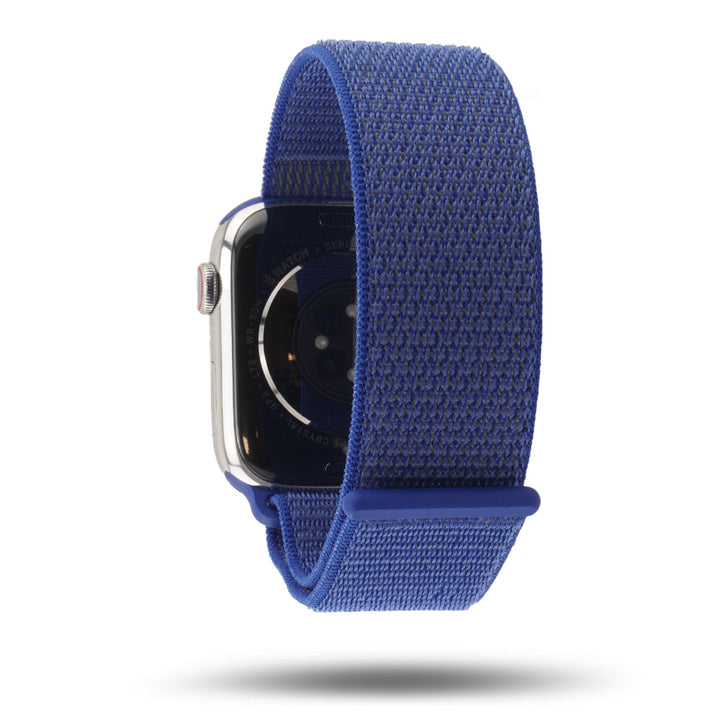 Boucle Sport Apple Watch nylon tissé - Nouvelle collection - Outremer 46 / 49 mm