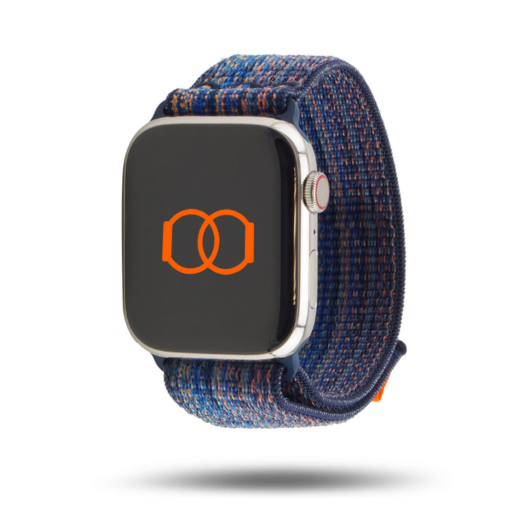 Boucle sport édition spéciale - Automne 2023 - Apple Watch - Game royal/orange 42 mm