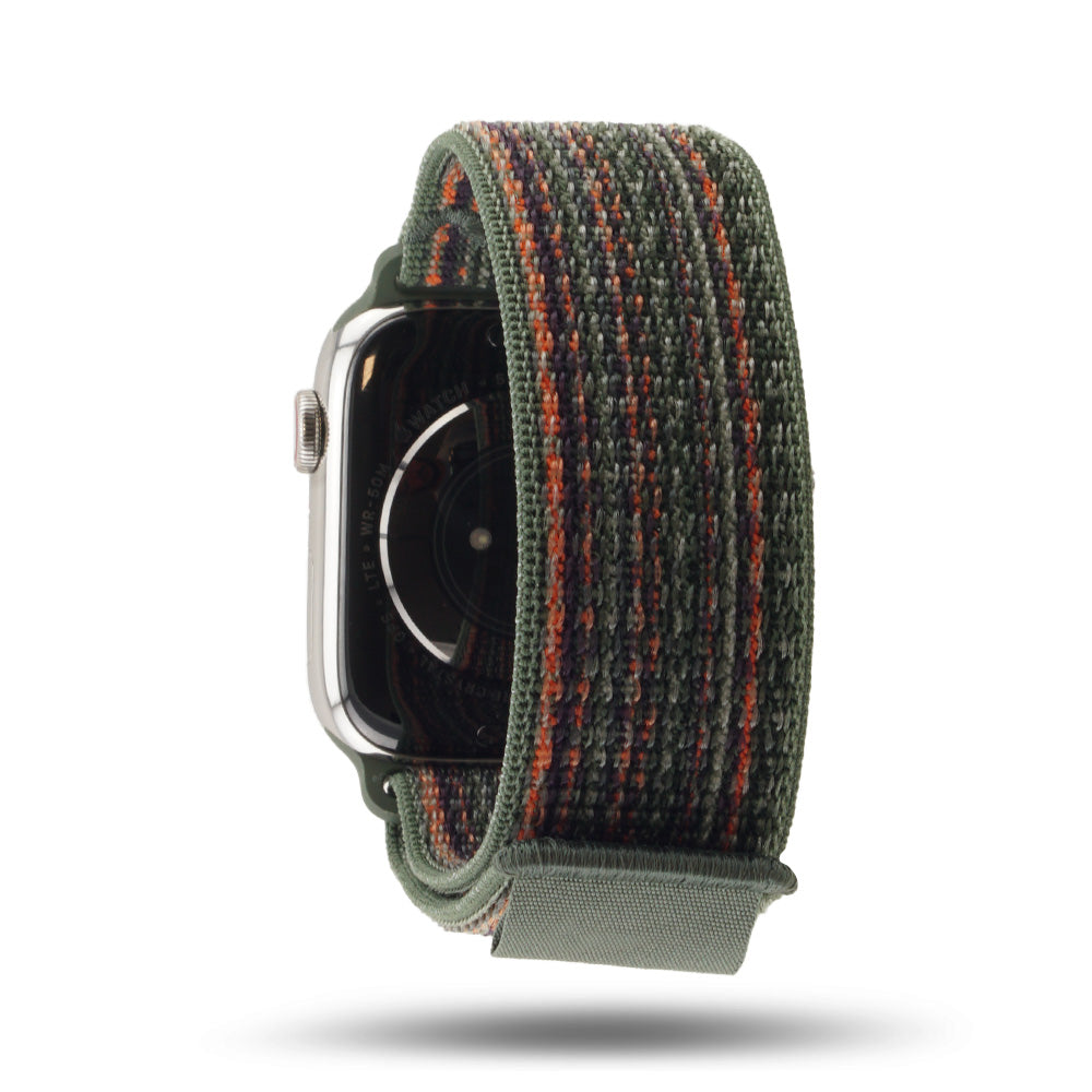 Boucle sport édition spéciale - Automne 2023 - Apple Watch - Séquoia/orange 46 / 49 mm