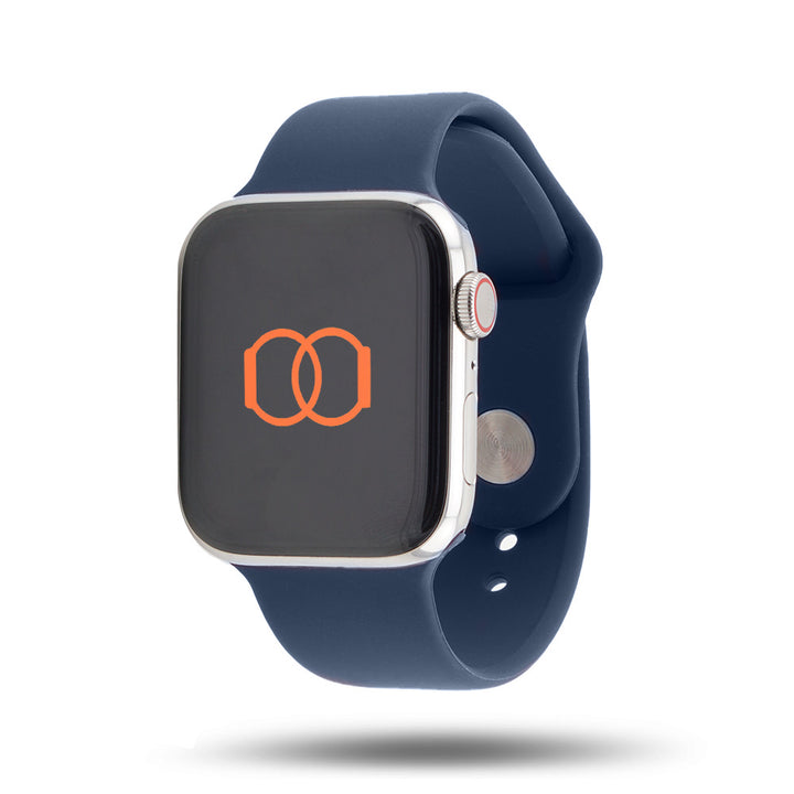 Bracelet Sport Apple Watch - 100% fluoroélastomère - Denim 42 mm